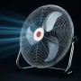 MAXELLPOWER INDUSTRIAL FLOOR FAN TABLE TOP 150W 3 SPEEDS GRILL BLADES METAL 20" QUALITY (INDUSTRIAL FLOOR FAN 150W)