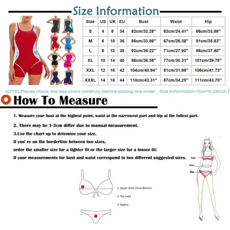 uxxnjfg Bañadores Mujer Natacion Traje de Baño Sexy 2024 Reductor Barriga Swimsuit Color Sólido Bañadores Deportivo Bañador con