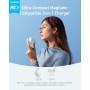 Anker MagGo Cargador Inalámbrico iPhone Estación de Carga Inalámbrica 3 en 1 Compatible con MagSafe Qi2 15W, Base de Carga