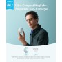 Anker MagGo Cargador Inalámbrico iPhone Estación de Carga Inalámbrica 3 en 1 Compatible con MagSafe Qi2 15W, Base de Carga