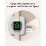 Anker Estación de Cargador Inalambrico iPhone 3 en 1 Plegable, Soporte de Carga Ultrarápida 15W Certificado Qi2 para iPhone