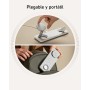 Anker Estación de Cargador Inalambrico iPhone 3 en 1 Plegable, Soporte de Carga Ultrarápida 15W Certificado Qi2 para iPhone