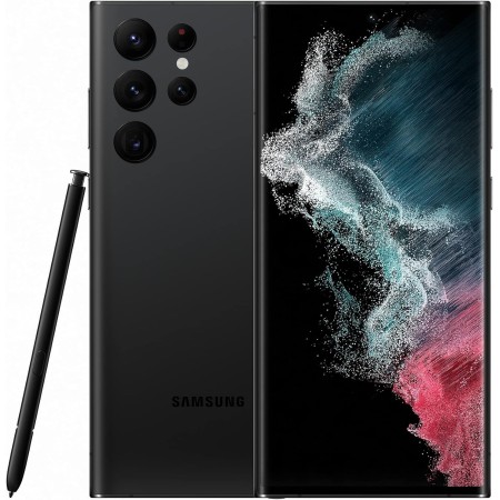 SAMSUNG Galaxy S22 Ultra 5G Teléfono Móvil 256GB SIM Libre Android Smartphone Phantom Negro (Reacondicionado)