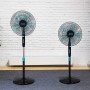 Cecotec EnergySilence 510 Floor Fan, 40 W, 5 Blades, 40 cm Diameter, Oscillating, 3 Speeds, Adjustable Height, 110-130 cm,