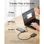 Anker 565Hub USBC11en 1,Docking station,puertos de USB-C y USB-A de10 Gbps,HDMI 4Ky DisplayPort, suministro de energía de100W,2