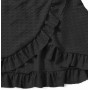 Arshiner Conjunto de Bikini de 3 Piezas con Tirantes y Adornos de Volantes para Niñas Bañador de Playa de Verano Top+Rocks