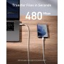 Anker Powerline III - Cable USB C a USB C 2.0 de 100 W, para carga rápida 2.0,compatible con Apple MacBook Pro 2020, iPad Pro