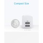 Anker Cargador USB PowerPort Mini, Cargador de Pared Extremadamente Compacto, 2,5 A de Potencia para iPhone