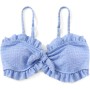 Arshiner Conjunto de Bikini de 3 Piezas con Tirantes y Adornos de Volantes para Niñas Bañador de Playa de Verano Top+Rocks