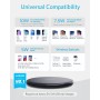 Anker 313 Cargador inalámbrico Pad, Qi Certificado 10W MAX para iPhone Serie 14 & 13, SE 2020, 12, AirPods Pro 2 (Adaptador de