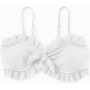 Arshiner Conjunto de Bikini de 3 Piezas con Tirantes y Adornos de Volantes para Niñas Bañador de Playa de Verano Top+Rocks