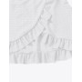 Arshiner Conjunto de Bikini de 3 Piezas con Tirantes y Adornos de Volantes para Niñas Bañador de Playa de Verano Top+Rocks