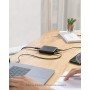 Anker Cargador USB C 65W 4-Port PIQ 3.0 & GAN Cargador de Carga rápida PowerPort Atom III, 45 W Puerto USB-C, para MacBook,