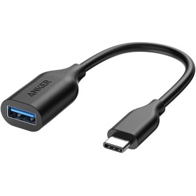 Anker Adaptador de USB-C a USB 3.1, convierte USB-C hembra en USB-A hembra, Utiliza USB OTG Tecnología para MacBook Pro, Nuevo