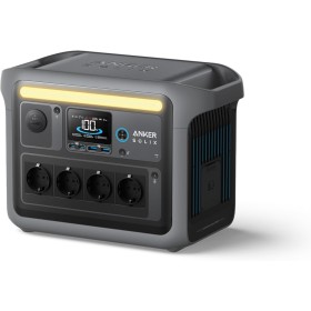 Anker SOLIX C1000 Portable Power Station, generador solar de 1800 W, carga ultrarrápida en 58 minutos, LiFePO4 para acampar al