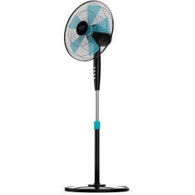 Cecotec EnergySilence 510 Floor Fan, 40 W, 5 Blades, 40 cm Diameter, Oscillating, 3 Speeds, Adjustable Height, 110-130 cm,