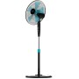 Cecotec EnergySilence 510 Floor Fan, 40 W, 5 Blades, 40 cm Diameter, Oscillating, 3 Speeds, Adjustable Height, 110-130 cm,
