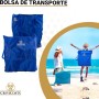 CREVICOSTA QUALITY MARK MARCAS DE CALIDAD - Arena 1004 - Tumbona de Playa con TOLDO, Plegable y reclinable. 4 Posiciones