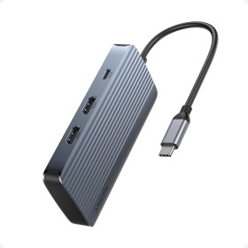 Anker 7-in-1 USB-C Hub, Dual Monitor USB C Docking Station, Dual 4K HDMI Display, 100W Power Delivery, 10Gbps Data Transfers,