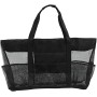 Gobesty Bolsa de playa extra grande, 70 x 45 x 18 cm, bolsa de malla para juguetes de arena, plegable, de arena, juguetes, agua,