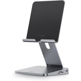 Anker Hub USB C 551 8 en 1 con Soporte para Tableta Plegable, Entrada de alimentación, HDMI 4K, 2 Puertos de Datos USB-A, AUX de