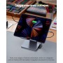 Anker Hub USB C 551 8 en 1 con Soporte para Tableta Plegable, Entrada de alimentación, HDMI 4K, 2 Puertos de Datos USB-A, AUX de
