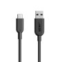Anker Powerline II USB-C a USB 3.1 - Cable USB (0,9 m, USB C, USB A, 3.1 (3.1 Gen 2) para Galaxy S10, S9, S8, S8 +, MacBook,