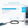 Anker Powerline II USB-C a USB 3.1 - Cable USB (0,9 m, USB C, USB A, 3.1 (3.1 Gen 2) para Galaxy S10, S9, S8, S8 +, MacBook,