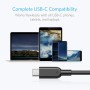 Anker Powerline II USB-C a USB 3.1 - Cable USB (0,9 m, USB C, USB A, 3.1 (3.1 Gen 2) para Galaxy S10, S9, S8, S8 +, MacBook,