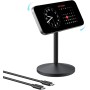 Anker MagGo Estación de Carga Inalámbrica, Soporte Inalámbrico Compatible con MagSafe de Carga Rápida de 15 W, Cargador