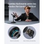Anker MagGo Estación de Carga Inalámbrica, Soporte Inalámbrico Compatible con MagSafe de Carga Rápida de 15 W, Cargador