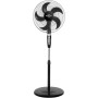Orbegozo SF 0249 Standing Fan, Remote Control, Timer, Oscillating Function, Quiet, 5 Blades, 60 W, 3 Speeds, Multi-Coloured