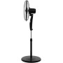 Orbegozo SF 0249 Standing Fan, Remote Control, Timer, Oscillating Function, Quiet, 5 Blades, 60 W, 3 Speeds, Multi-Coloured