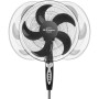 Orbegozo SF 0249 Standing Fan, Remote Control, Timer, Oscillating Function, Quiet, 5 Blades, 60 W, 3 Speeds, Multi-Coloured