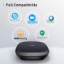 Anker Altavoz USB PowerConf S330, micrófono de conferencias para Oficina en casa, Mejora de Voz Inteligente, Sistema Conectar y
