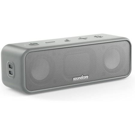 Soundcore 3 Altavoz Bluetooth Potente, Altavoz portátil, Graves optimizados, 24 Horas de reproducción, IPX7, Sonido
