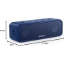 Soundcore 3 Altavoz Bluetooth Potente, Altavoz portátil, Graves optimizados, 24 Horas de reproducción, IPX7, Sonido