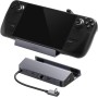 Anker Estación Base para Steam Deck/ROG Ally, Base 6 en 1 para Steam Deck, Hub USB C con HDMI 4K@60Hz, Ethernet 1Gbps, 2 Puertos