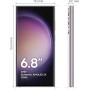 Samsung Galaxy S23 Ultra, 512GB + Cargador de 45W - Smartphone Android con IA, Teléfono Móvil Desbloqueado, Color Rosa (Versión