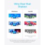 Anker PowerExpand 8-in-1 USB C Adaptador, USB C Media Hub, Dual 4K HDMI, 100W Power Delivery 1 Gbps Ethernet 2 Puertos de Datos