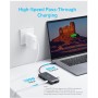 Anker PowerExpand 8-in-1 USB C Adaptador, USB C Media Hub, Dual 4K HDMI, 100W Power Delivery 1 Gbps Ethernet 2 Puertos de Datos