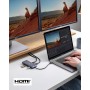Anker PowerExpand 8-in-1 USB C Adaptador, USB C Media Hub, Dual 4K HDMI, 100W Power Delivery 1 Gbps Ethernet 2 Puertos de Datos