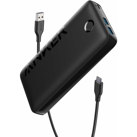 Anker 335 Power Bank (PowerCore 20K), Cargador portátil de 20 W con Carga rápida USB-C, Compatible con el iPhone de Las Series