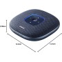 Anker PowerConf S3 - Altavoz Bluetooth con Seis micrófonos Integrados, grabación de Sonido Mejorada, 24 Horas de Tiempo de