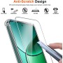 ivoler Funda para Realme 12 4G / Realme 12 Plus (No para Realme 12 5G / Realme 12x) con 2 Piezas Cristal Templado, Transparente