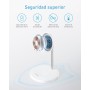 Anker PowerWave 2 en 1 Magnetic Stand Lite, estación de Carga inalámbrica, Cargador con Cable USB-C de 150 cm, Compatible con