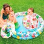 Intex Piscina, Flotador y Pelota Color con Accesorios, 122 x 25 cm, 150 litros (59460)