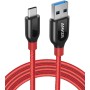 Anker PowerLine+ Cable USB-C a USB 3.0, alta durabilidad, para dispositivos USB tipo C, incluidos Galaxy S8, S8 +, MacBook,