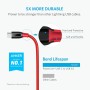 Anker PowerLine+ Cable USB-C a USB 3.0, alta durabilidad, para dispositivos USB tipo C, incluidos Galaxy S8, S8 +, MacBook,