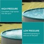 Navaris Piscina para Perros con aspersor - Piscina Plegable para Mascotas de PVC con Lona Protectora - Bañera Redonda de